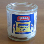 Yahrzeit candle