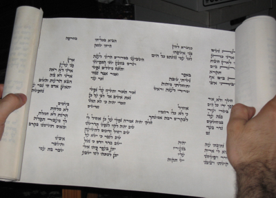 Eicha scroll