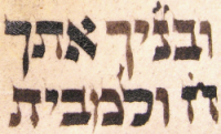 Letters in Torah fading to brown